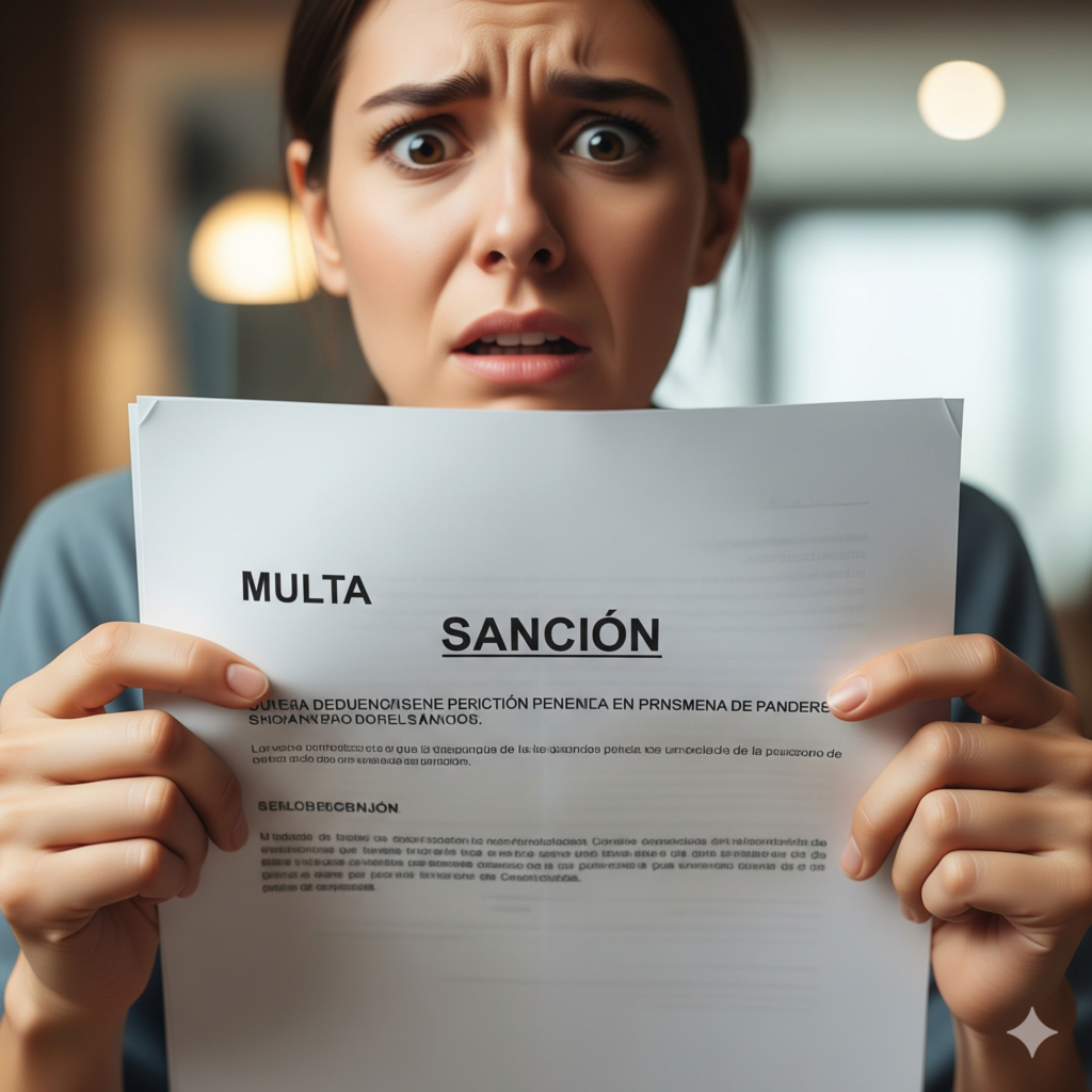 Sanciones por no llevar contabilidad Personas físicas